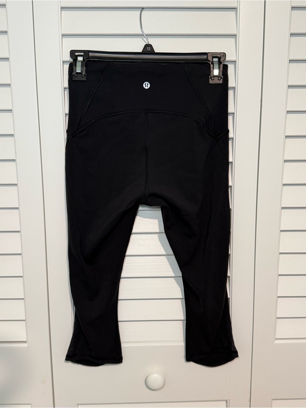 Lululemon Train Times Black Crop 17” Leggings